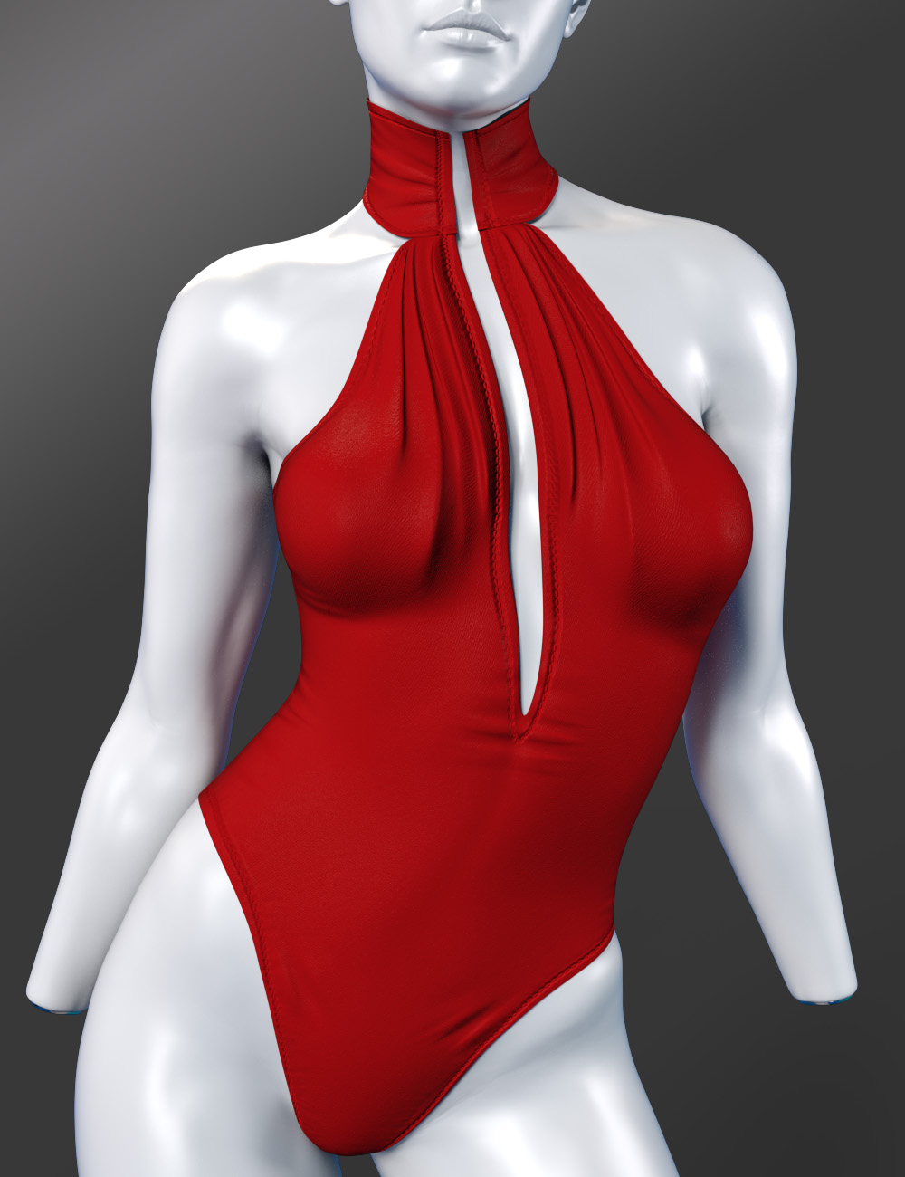 XF High Neck Bodysuit for Genesis 9 by: xtrart-3d, 3D Models by Daz 3D