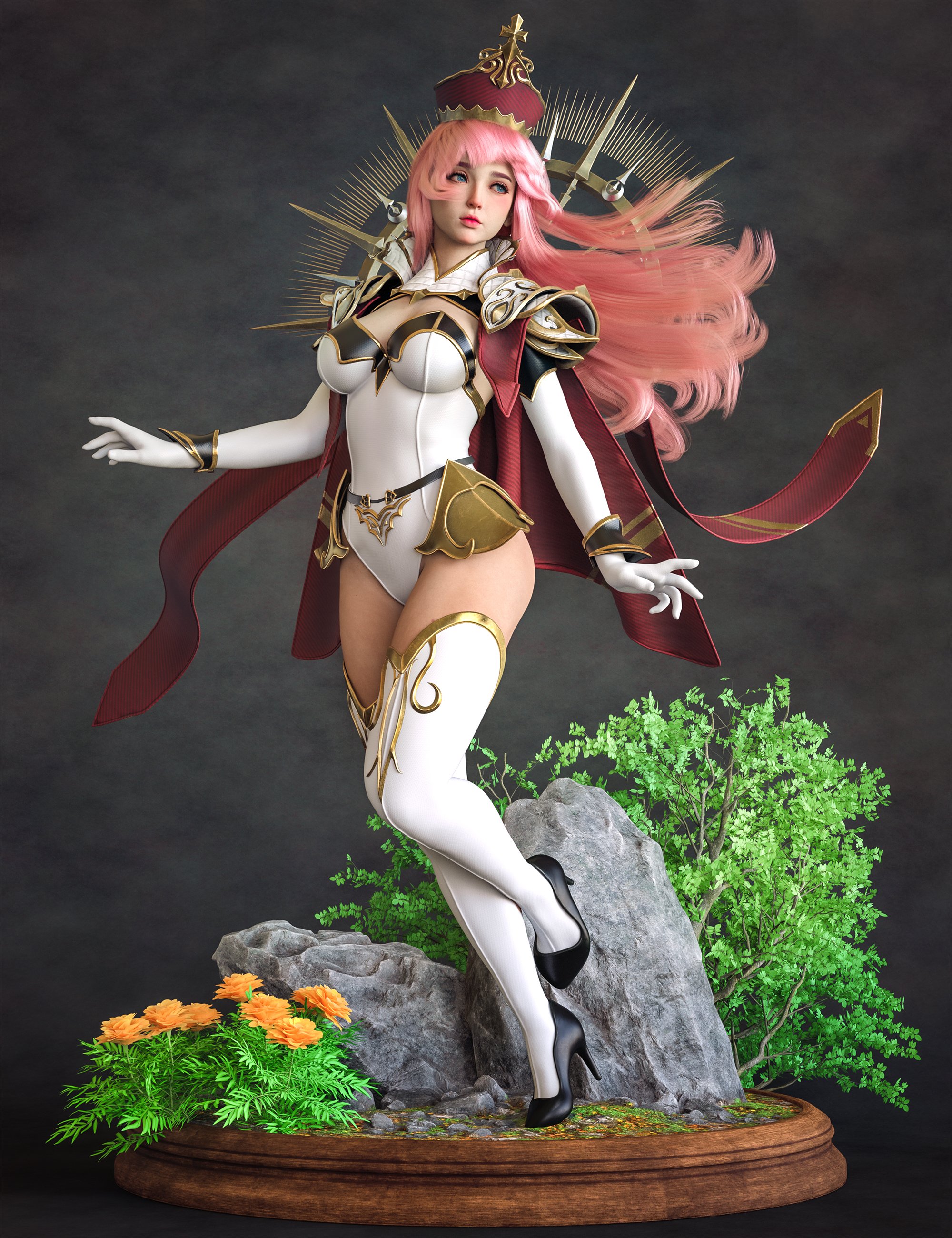 BW Astral Priestess Outfit For Genesis 9, 8, and 8.1 Female by: Beautyworks, 3D Models by Daz 3D