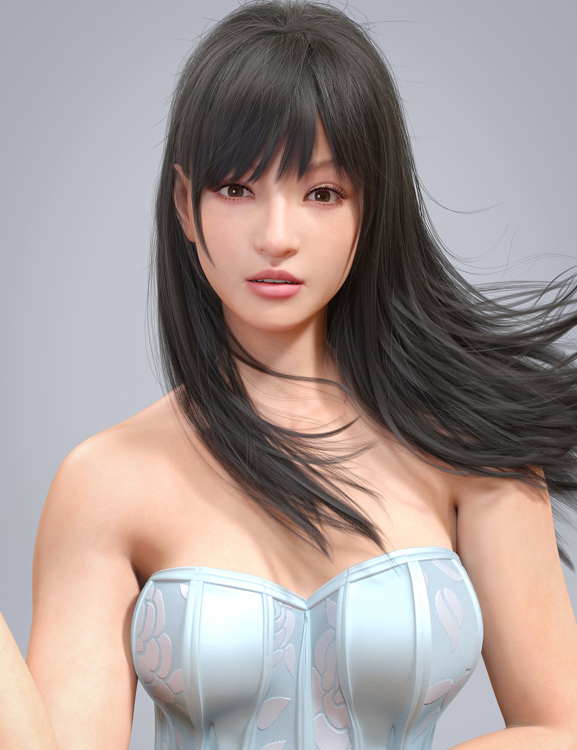 MB Carmel HD for Genesis 9 Feminine by: Magic Brush, 3D Models by Daz 3D