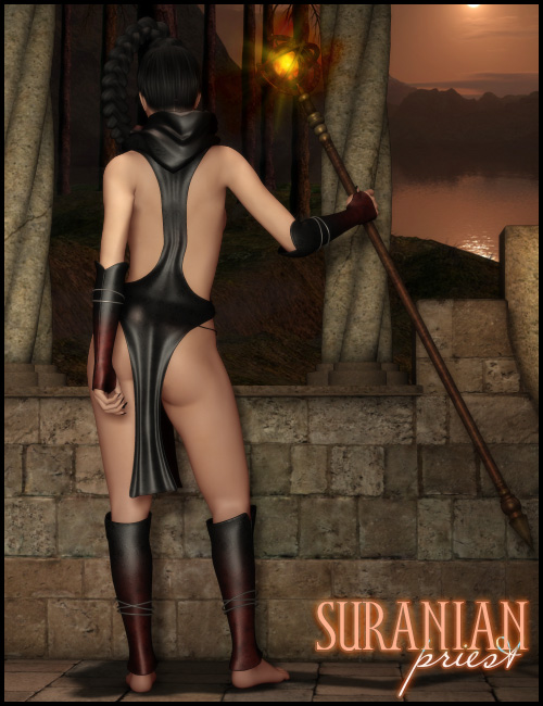 Suranian Priestess by: LesthatVal3dart, 3D Models by Daz 3D