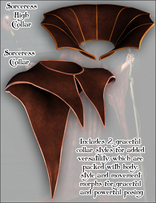 The Sorceress The Sorceress by: Ravenhair, 3D Models by Daz 3D