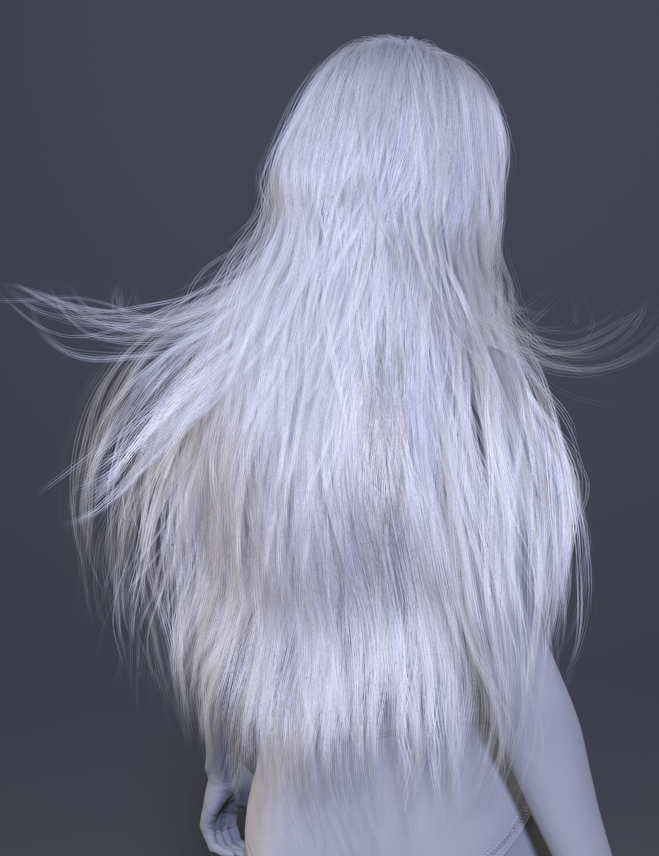 HM Long Hair V for Genesis 9 | Daz 3D