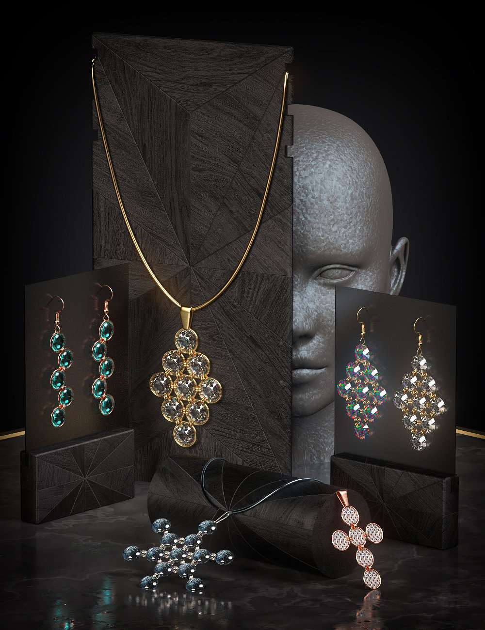 Chainmaille Expansion by: Silas3D, 3D Models by Daz 3D
