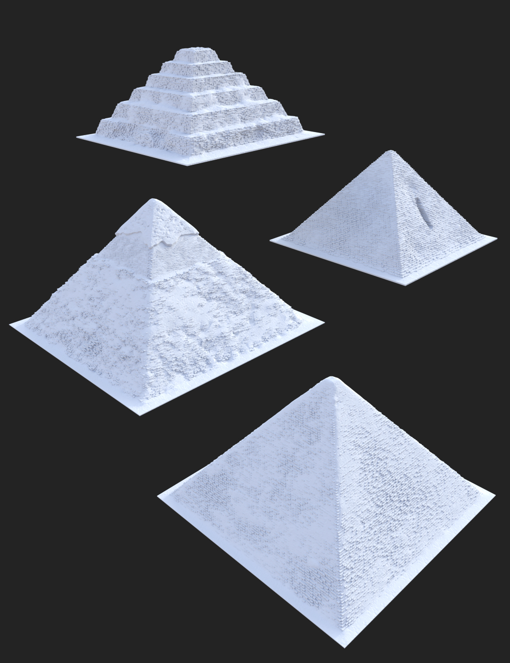 Egyptian Pyramids 1 | Daz 3D