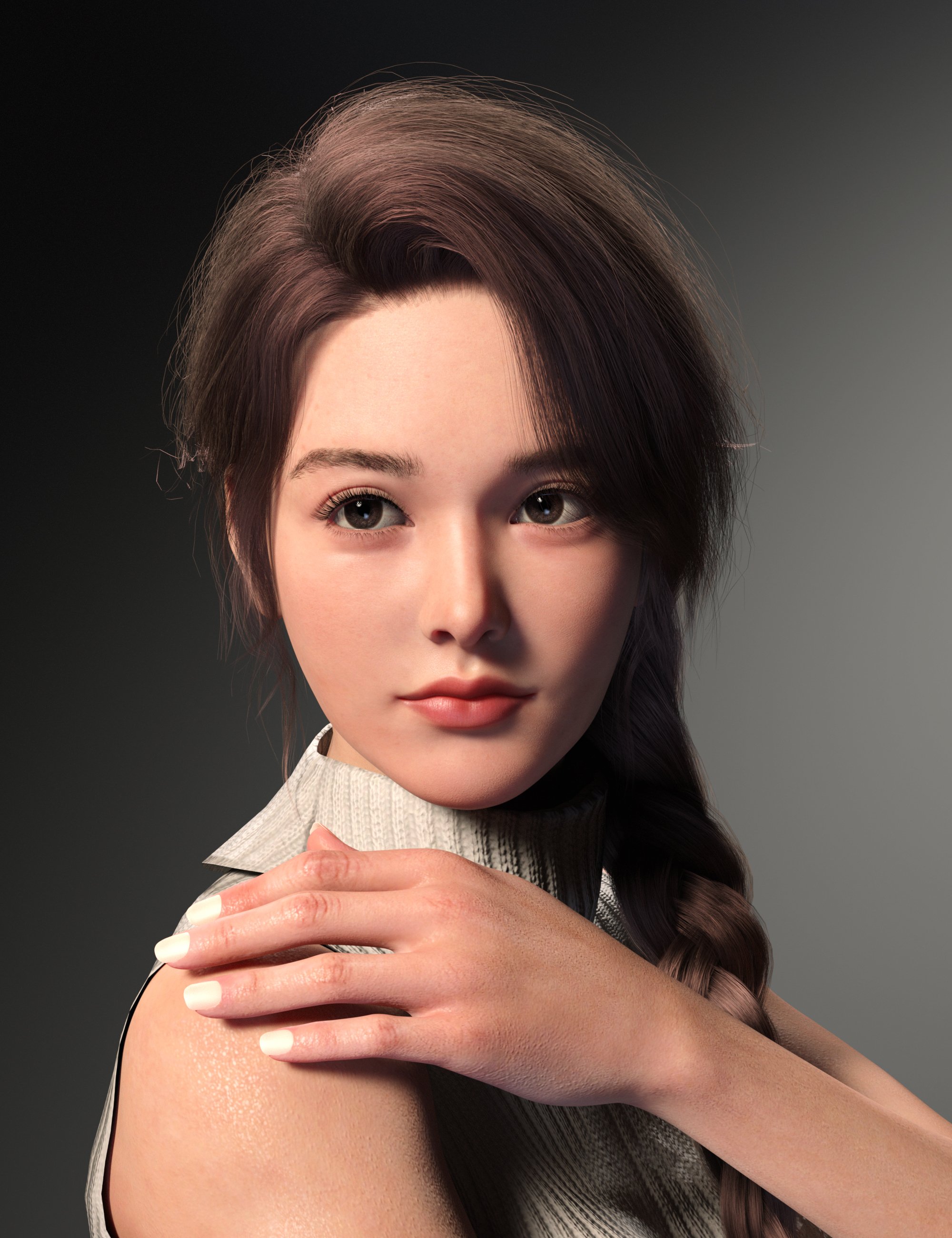 FE Youth Ying HD for Genesis 9 by: FeSoul, 3D Models by Daz 3D