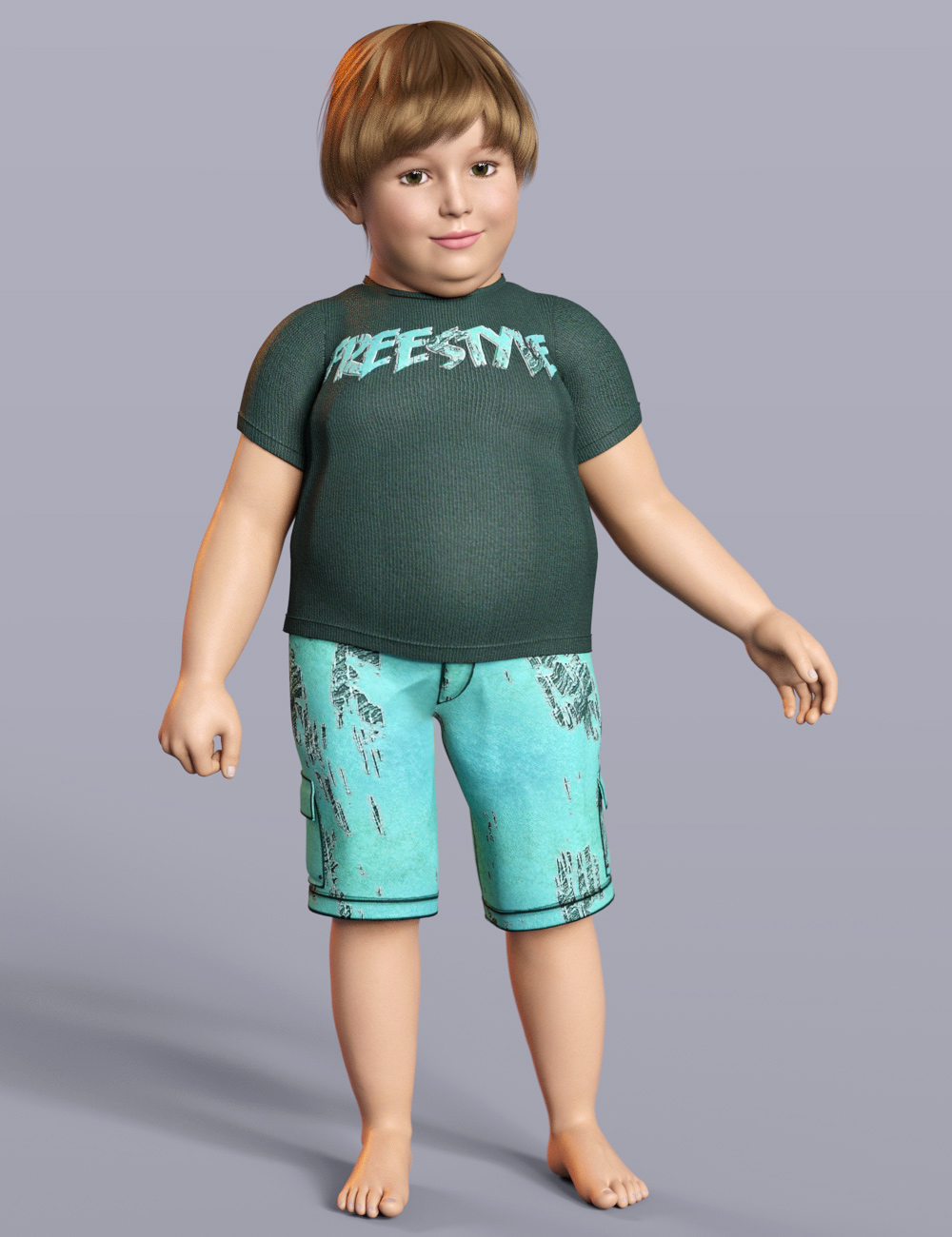 The Kids 4 Shapes++ by: , 3D Models by Daz 3D
