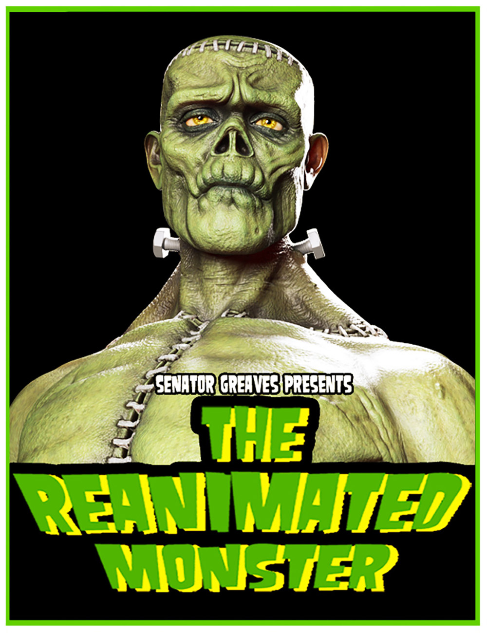 SG Reanimated Monster HD for Genesis 9 by: Josh DarlingSenatorGreaves, 3D Models by Daz 3D