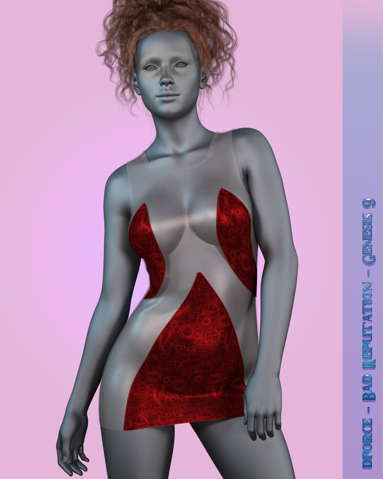 dforce - Bad Reputation - Genesis 9 by: Kaleya, 3D Models by Daz 3D