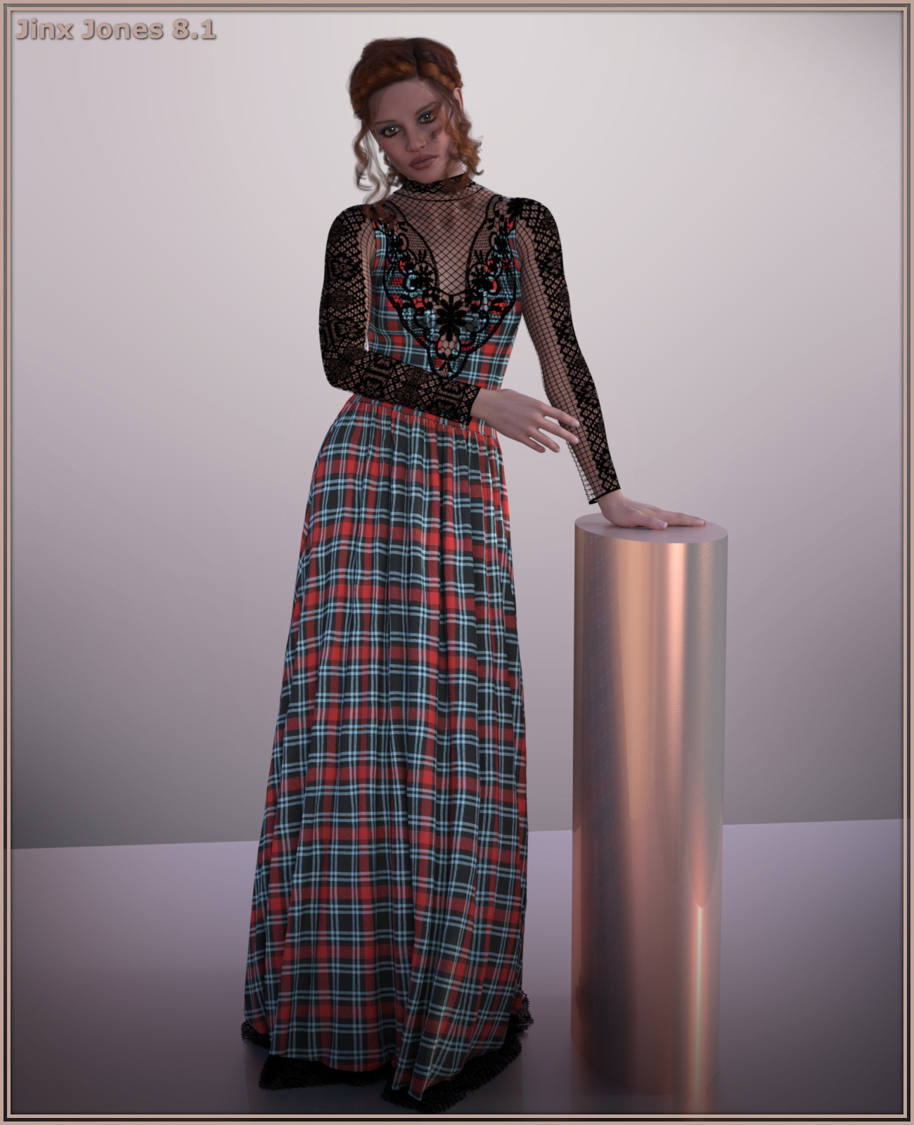 dForce Avonlea Gown for G8F & G8.1F by: ~Wolfie~, 3D Models by Daz 3D