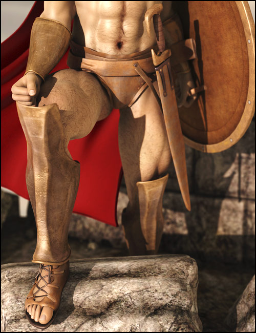 Spartan Warrior Spartan Warrior by: Lourdes, 3D Models by Daz 3D