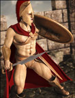 Spartan Warrior by: Lourdes, 3D Models by Daz 3D