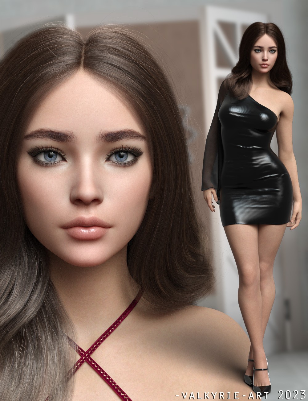 InStyle Girls - Head and Body Morphs for G8F and G8.1F Vol 8 by: valkyrie, 3D Models by Daz 3D