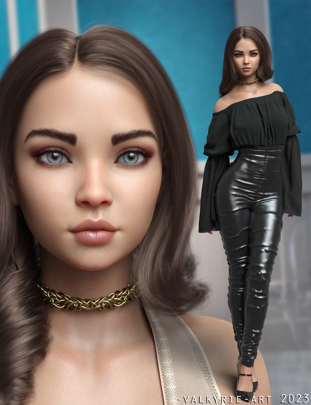 InStyle Girls - Head and Body Morphs for G8F and G8.1F Vol 9 by: valkyrie, 3D Models by Daz 3D