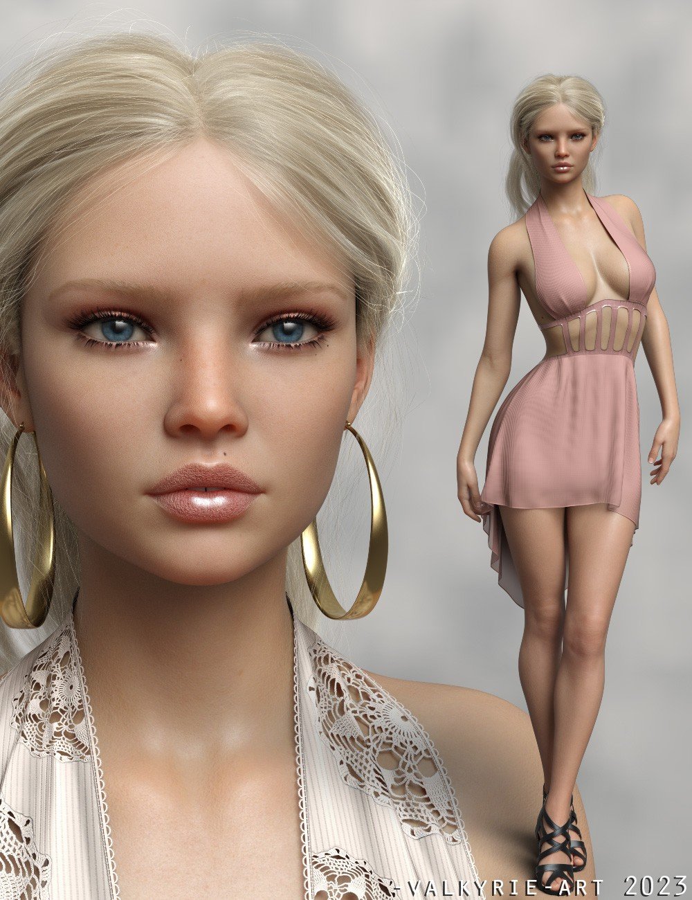 InStyle Girls - Head and Body Morphs for G8F and G8.1F Vol 10 by: valkyrie, 3D Models by Daz 3D