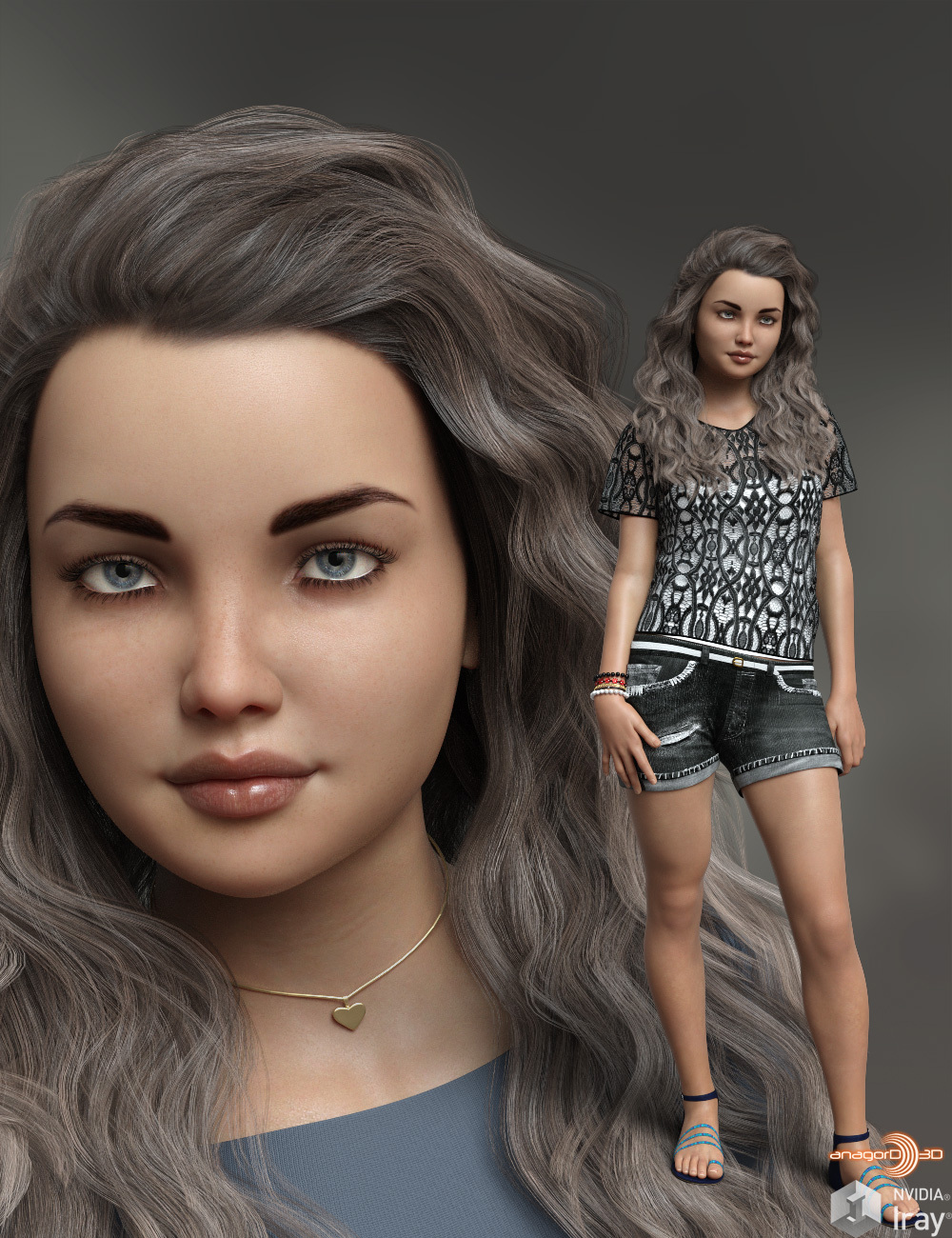 Anagord Teens G8F Vol 8 | Daz 3D