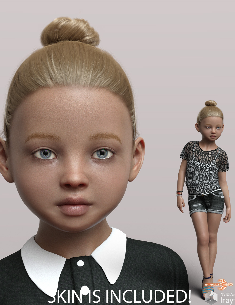 Anagord Toddlers G8F Vol 6 by: Anagord, 3D Models by Daz 3D