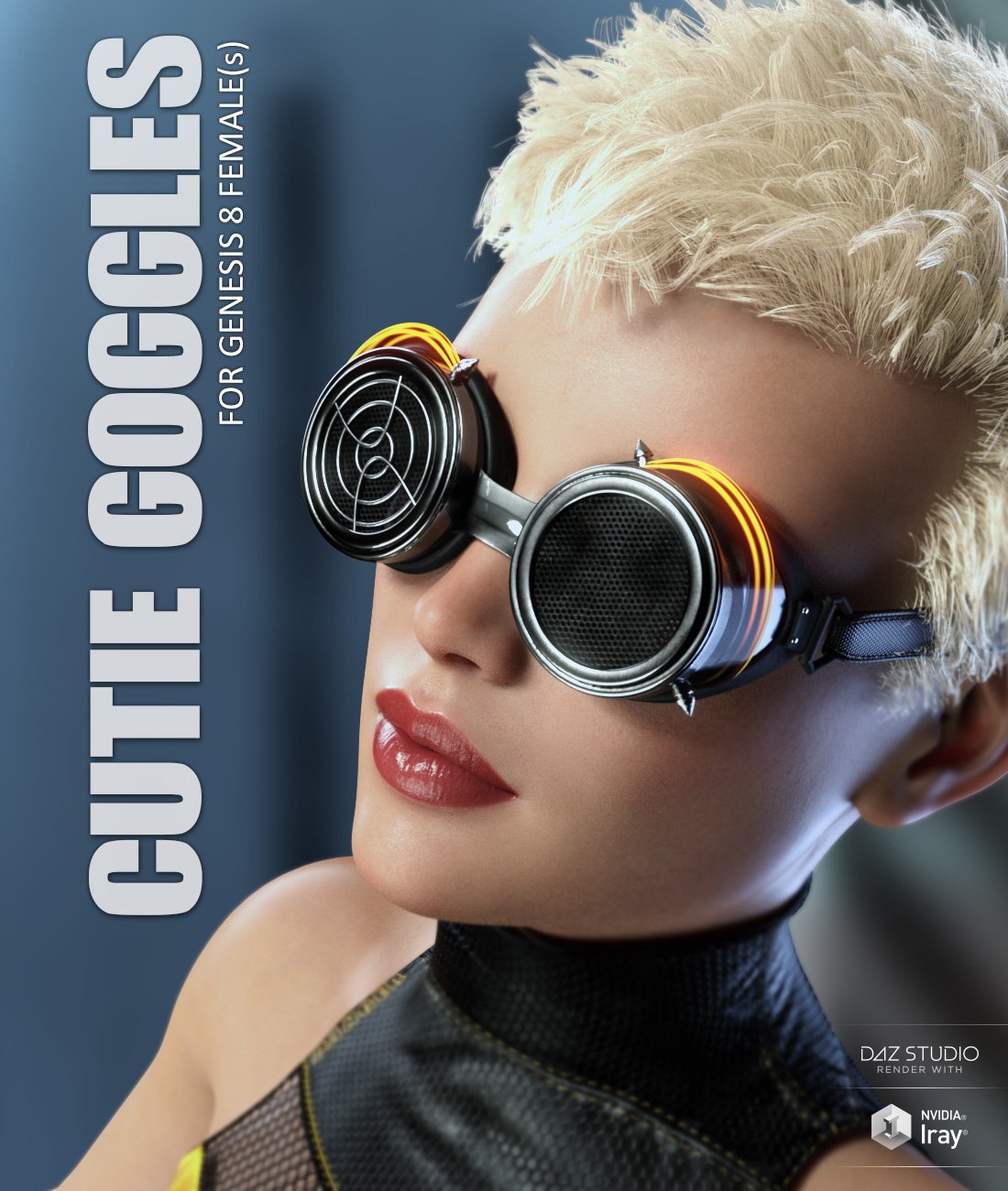 Cutie Goggles for Genesis 8 Females by: Lilflame, 3D Models by Daz 3D