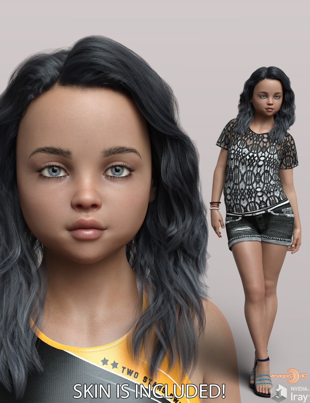 Anagord Tweens G8F Vol 8 | Daz 3D