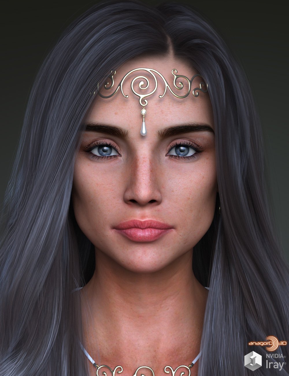 Mellanie HD for Victoria 8 by: Anagord, 3D Models by Daz 3D