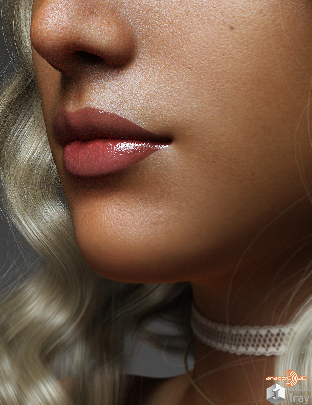 Natural Lips Morphs for G8F Vol 1 by: Anagord, 3D Models by Daz 3D