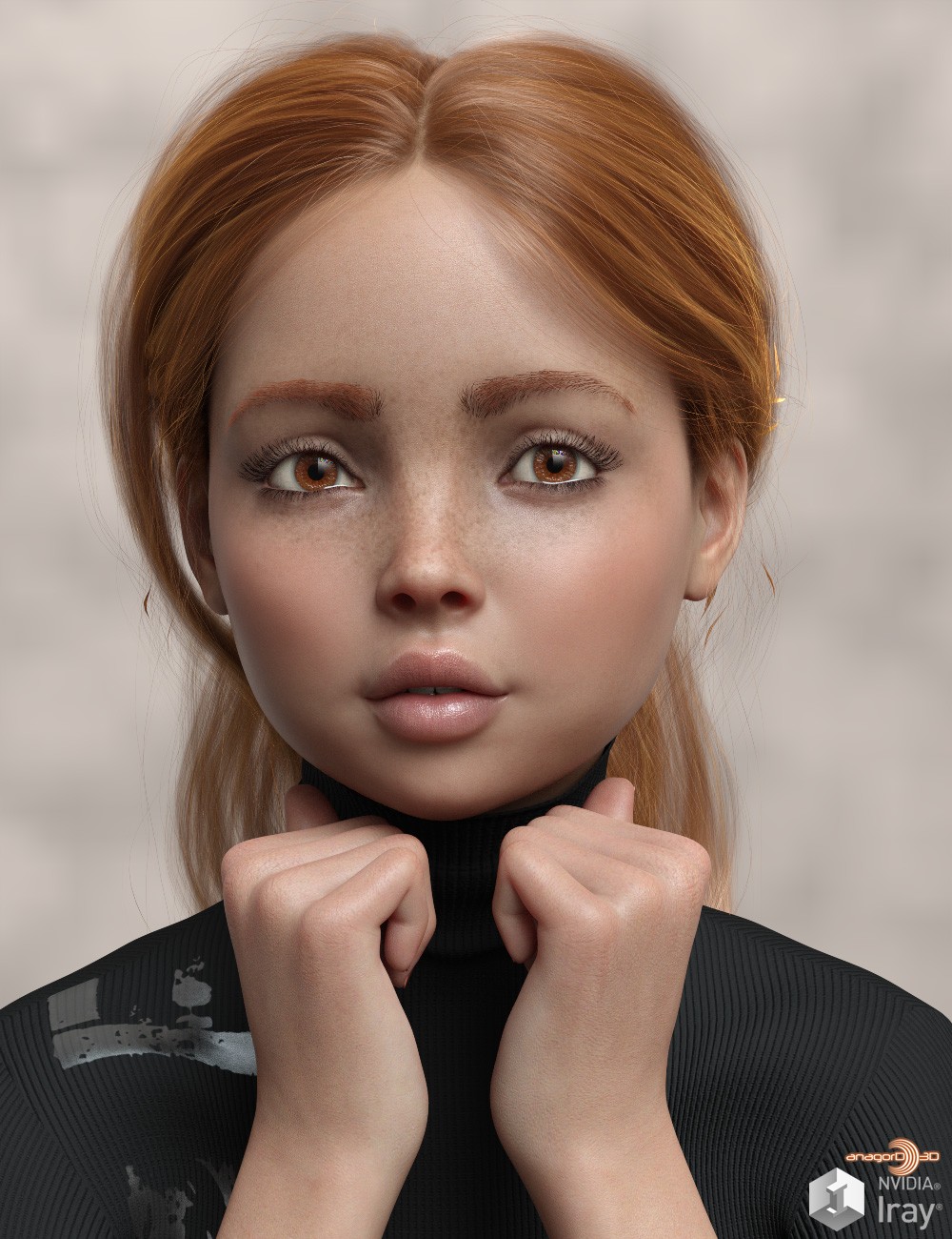Teen Sianna G8F by: Anagord, 3D Models by Daz 3D
