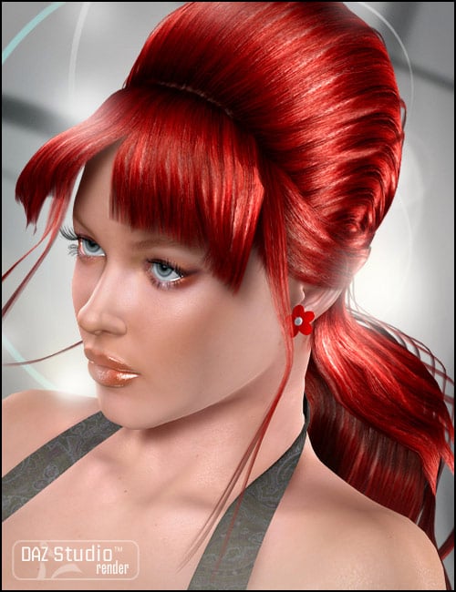 Strawberry Hair by: , 3D Models by Daz 3D
