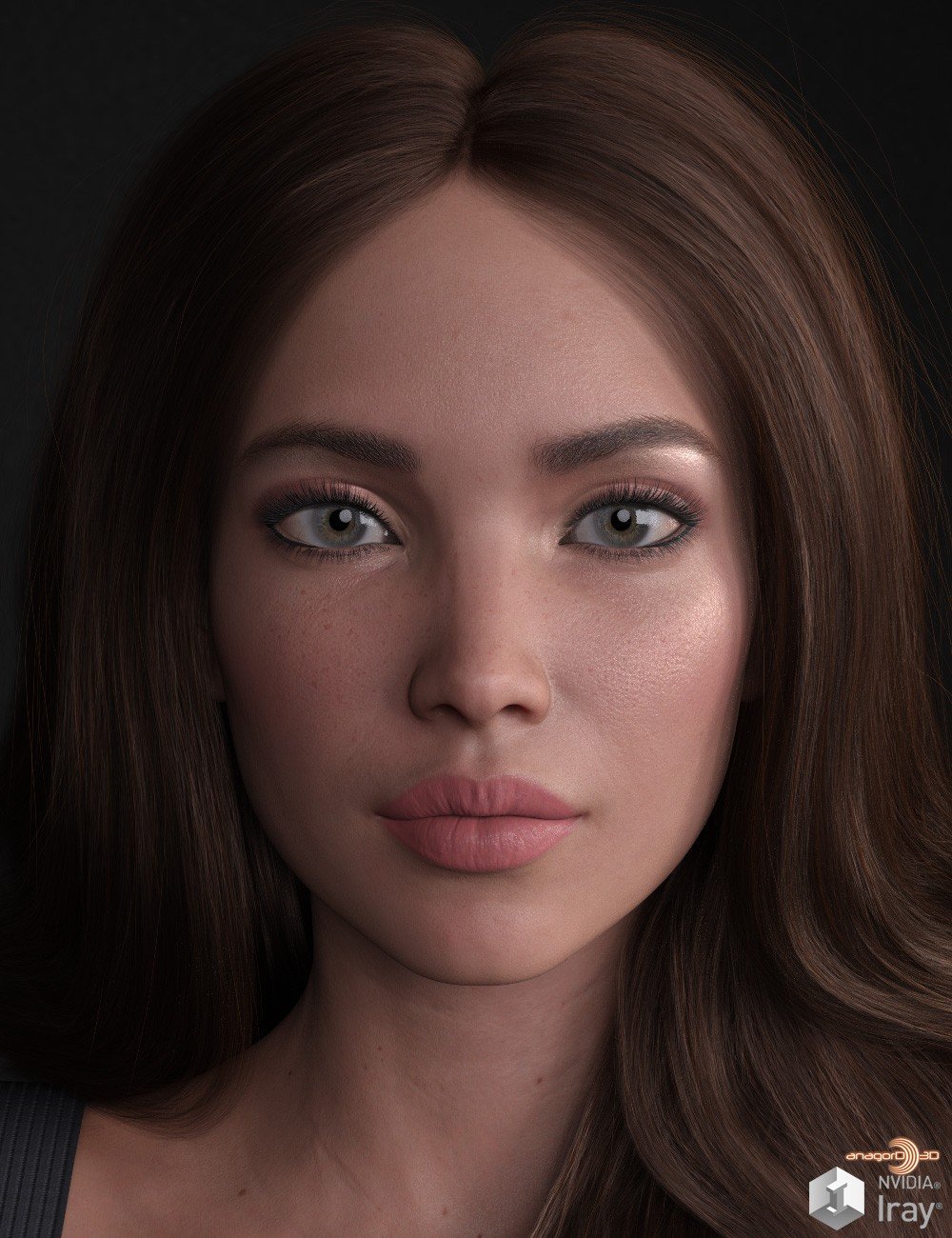 VERSUS MODELS - Head Morphs for G8F and G8.1F Vol12 by: Anagord, 3D Models by Daz 3D