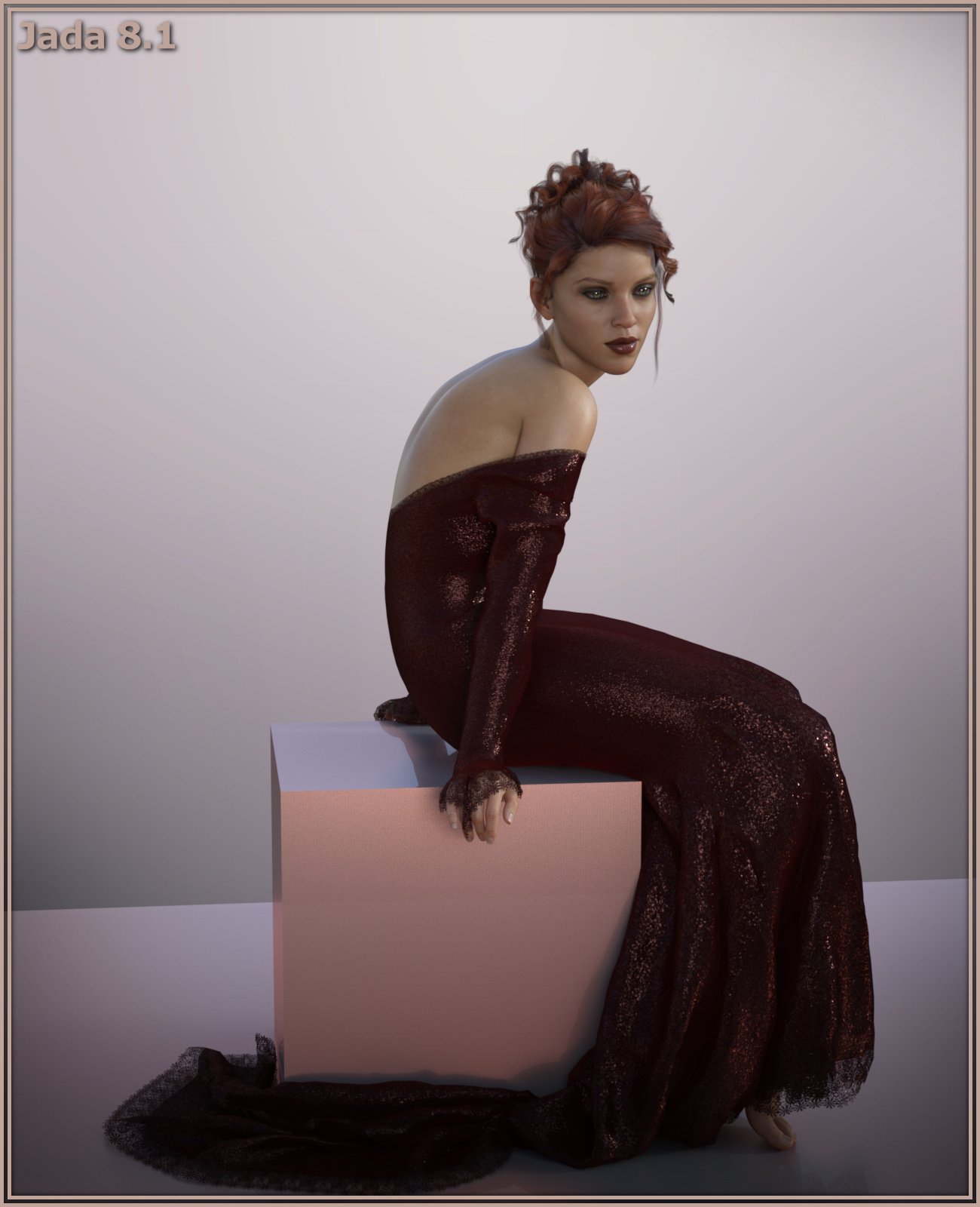 dForce Mermaid Gown for G8F & G8.1F dForce Mermaid Gown for G8F & G8.1F