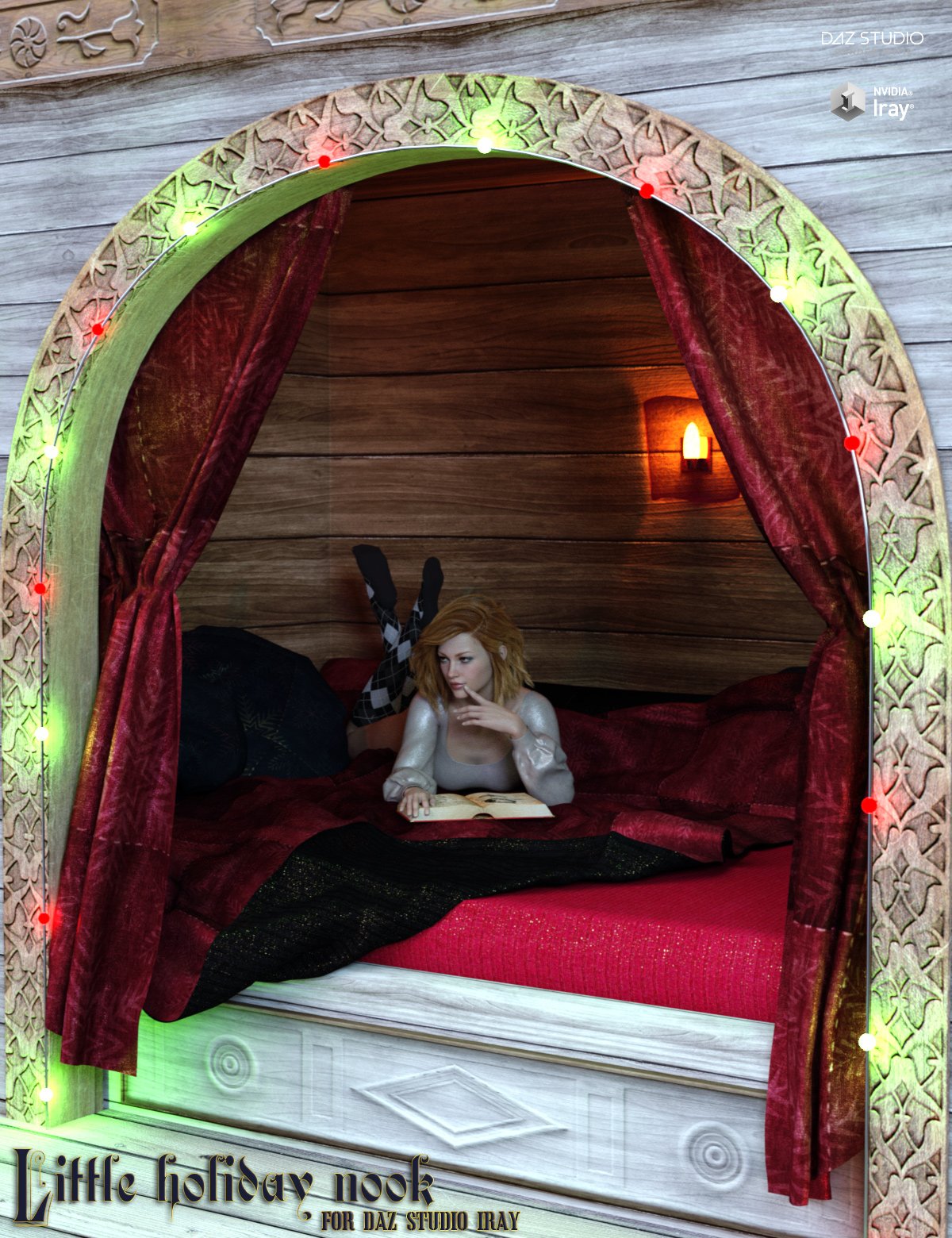 Little Holiday Nook by: Lilflame, 3D Models by Daz 3D