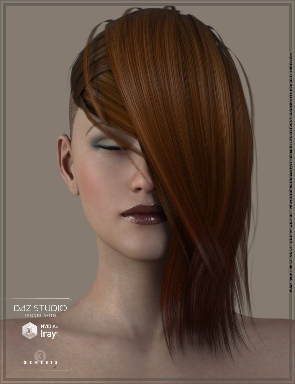 Roxx Hair | Daz 3D