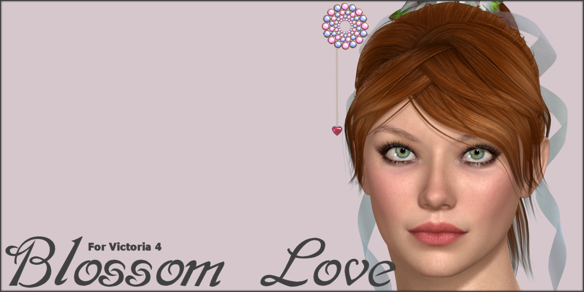 Blossom Love V4 by: ~Wolfie~, 3D Models by Daz 3D