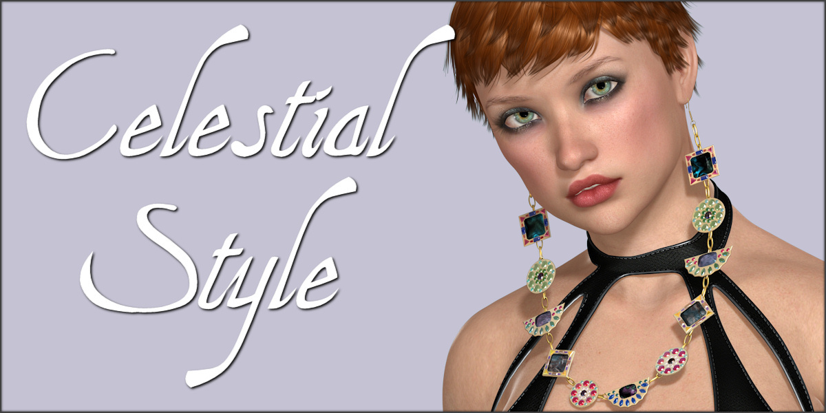 Celestial Style V4 by: ~Wolfie~, 3D Models by Daz 3D