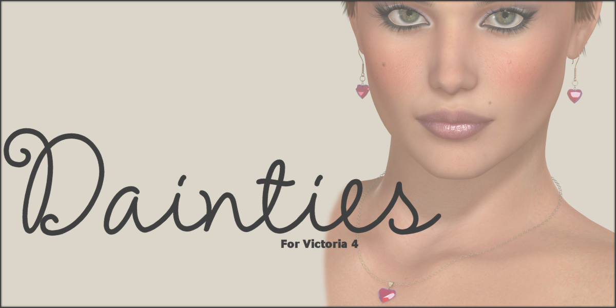 Dainties V4 Poser by: ~Wolfie~, 3D Models by Daz 3D