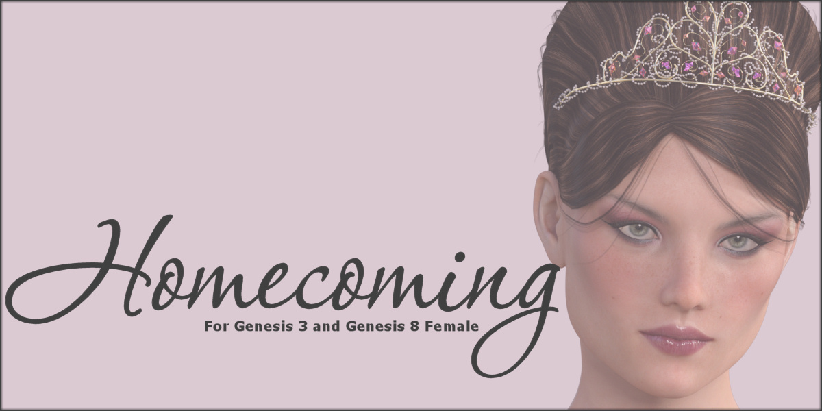 Homecoming G3F G8F Daz by: ~Wolfie~, 3D Models by Daz 3D