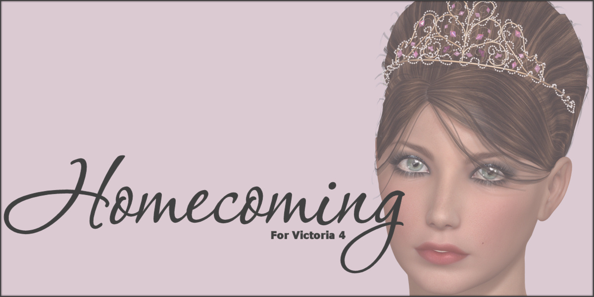 Homecoming V4 Poser by: ~Wolfie~, 3D Models by Daz 3D