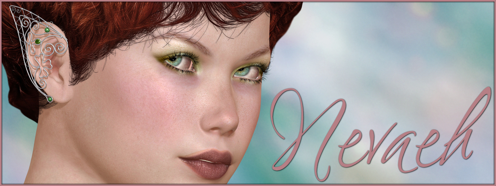 Nevaeh Wings and Ear Cuffs V4 by: ~Wolfie~, 3D Models by Daz 3D