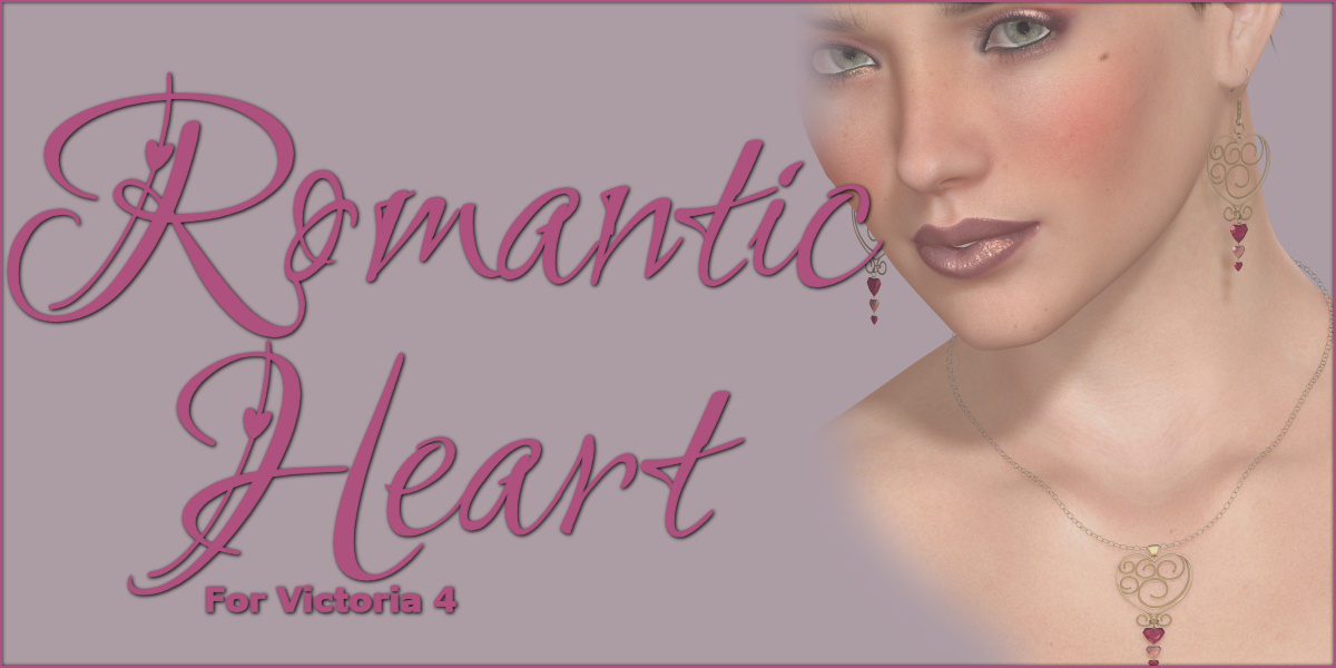 Romantic Heart V4 - Poser by: ~Wolfie~, 3D Models by Daz 3D