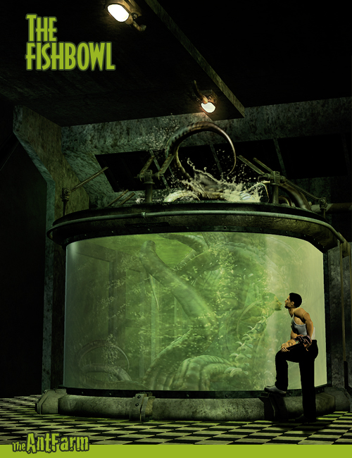 The Fish Bowl by: The AntFarm, 3D Models by Daz 3D