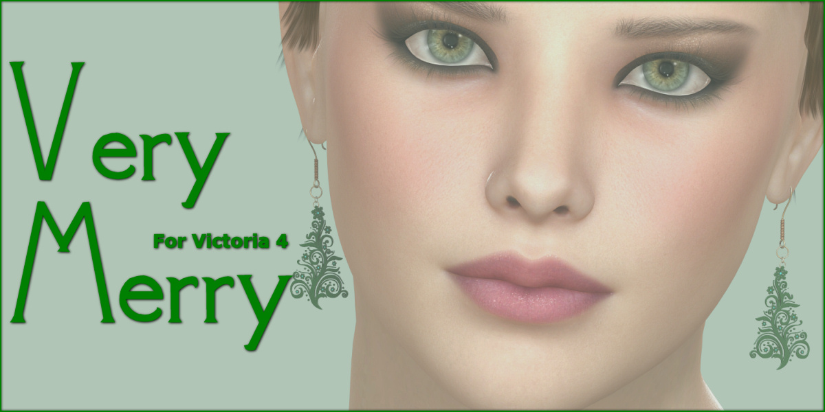 Very Merry V4 Poser by: ~Wolfie~, 3D Models by Daz 3D