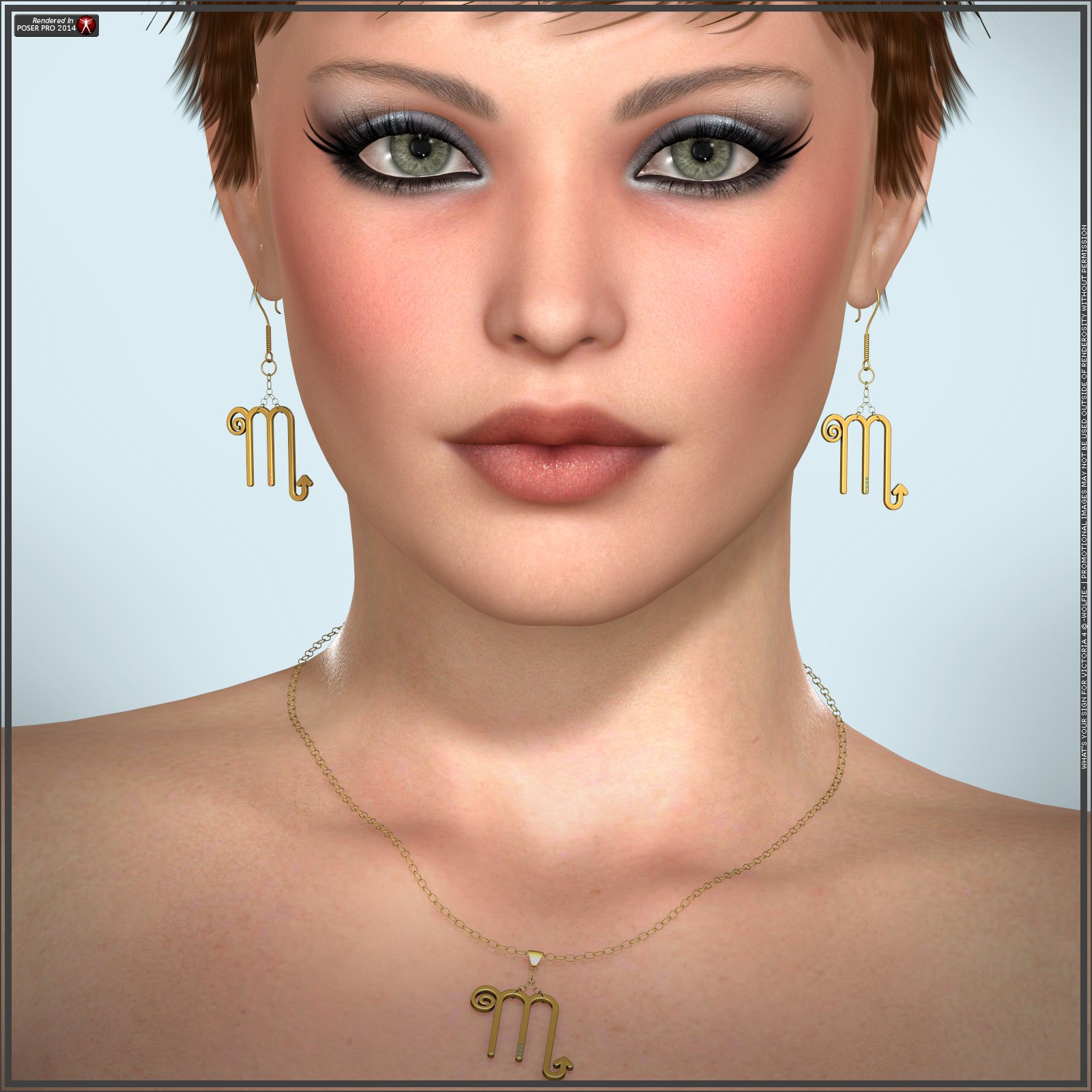 What's Your Sign V4 Poser | Daz 3D