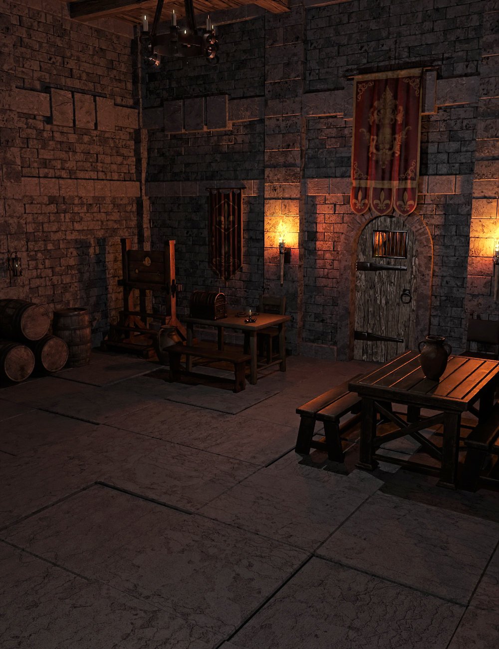 FG Dungeon | Daz 3D