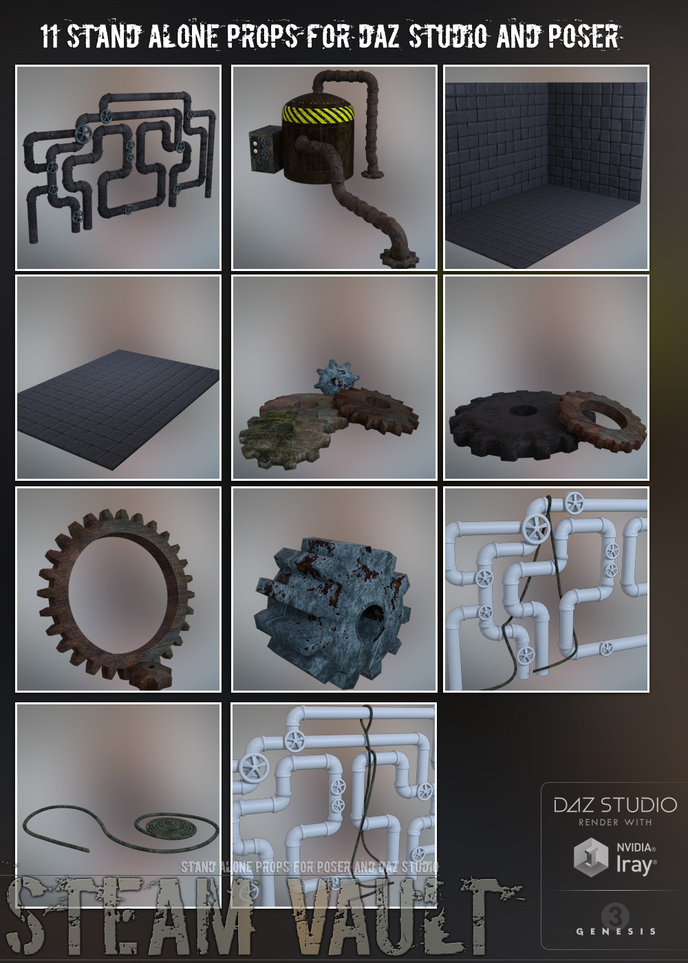 Steam Vault | Daz 3D