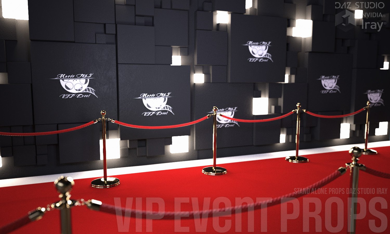 VIP Event Props Daz Studio | Daz 3D