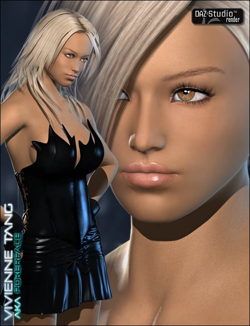 Vivenne Tang aka Pokerface by: Liquid Rust, 3D Models by Daz 3D