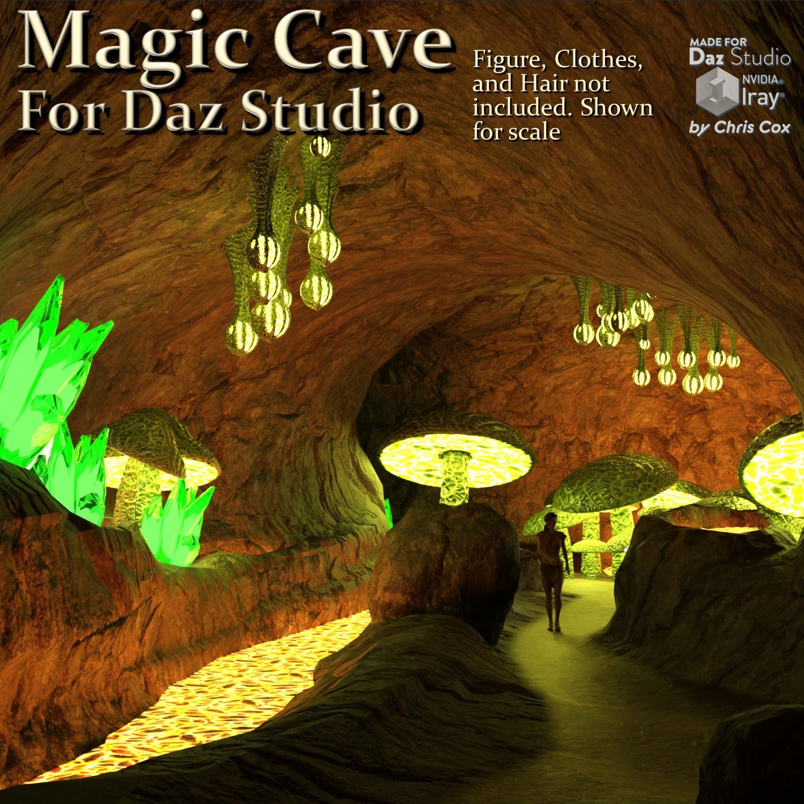 Magic Cave for DS | Daz 3D