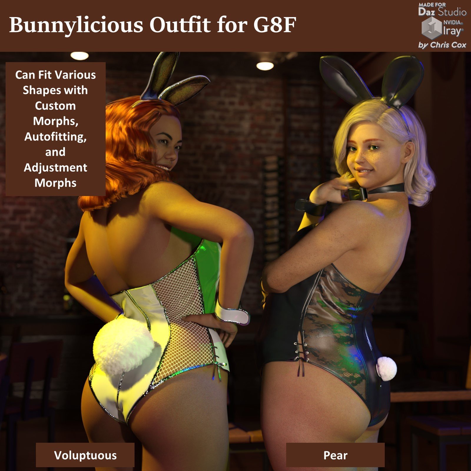 Bunnylisious Outfit for G8F