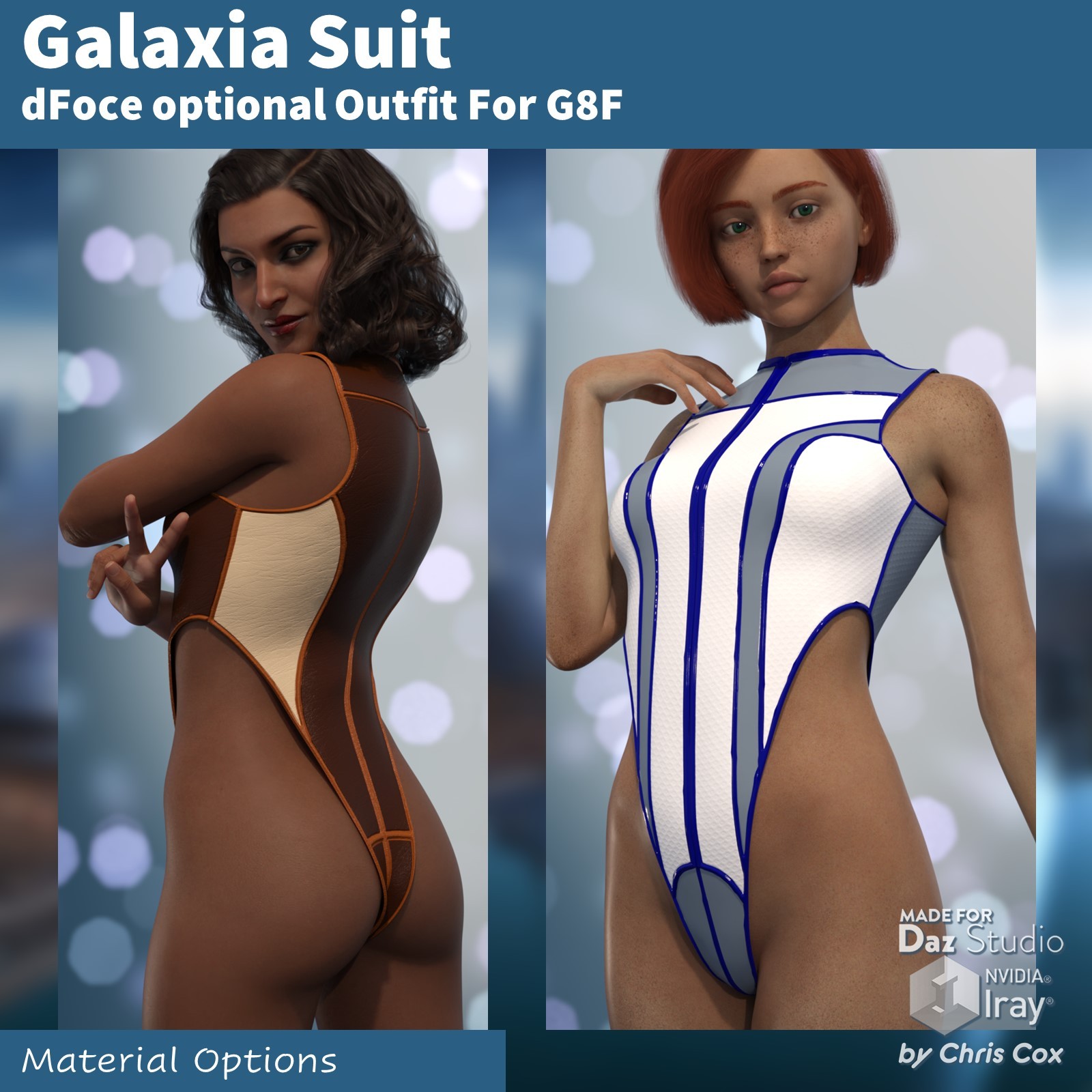 Galaxia Suit for G8F - dForce Optional