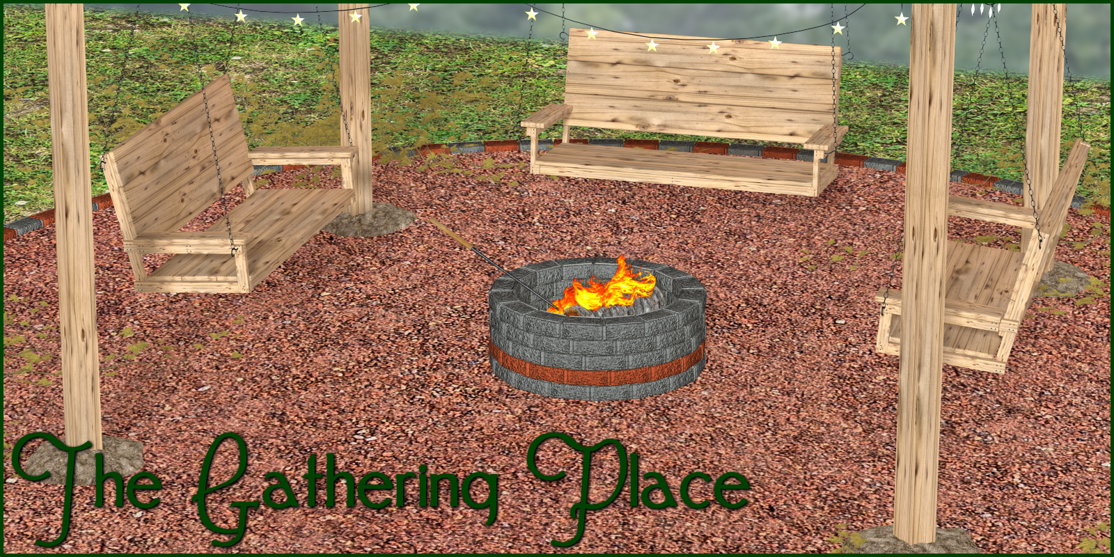 The Gathering Place for Poser by: ~Wolfie~, 3D Models by Daz 3D
