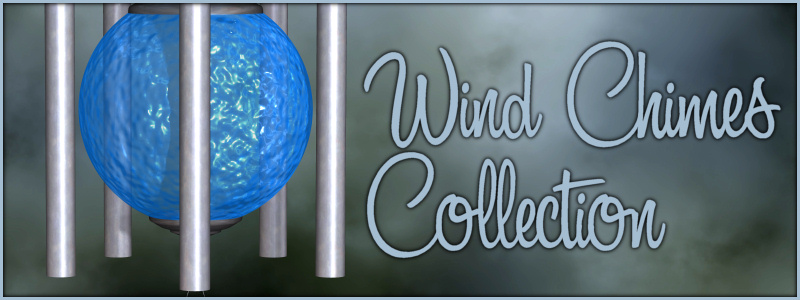 Wind Chimes Collection by: ~Wolfie~, 3D Models by Daz 3D