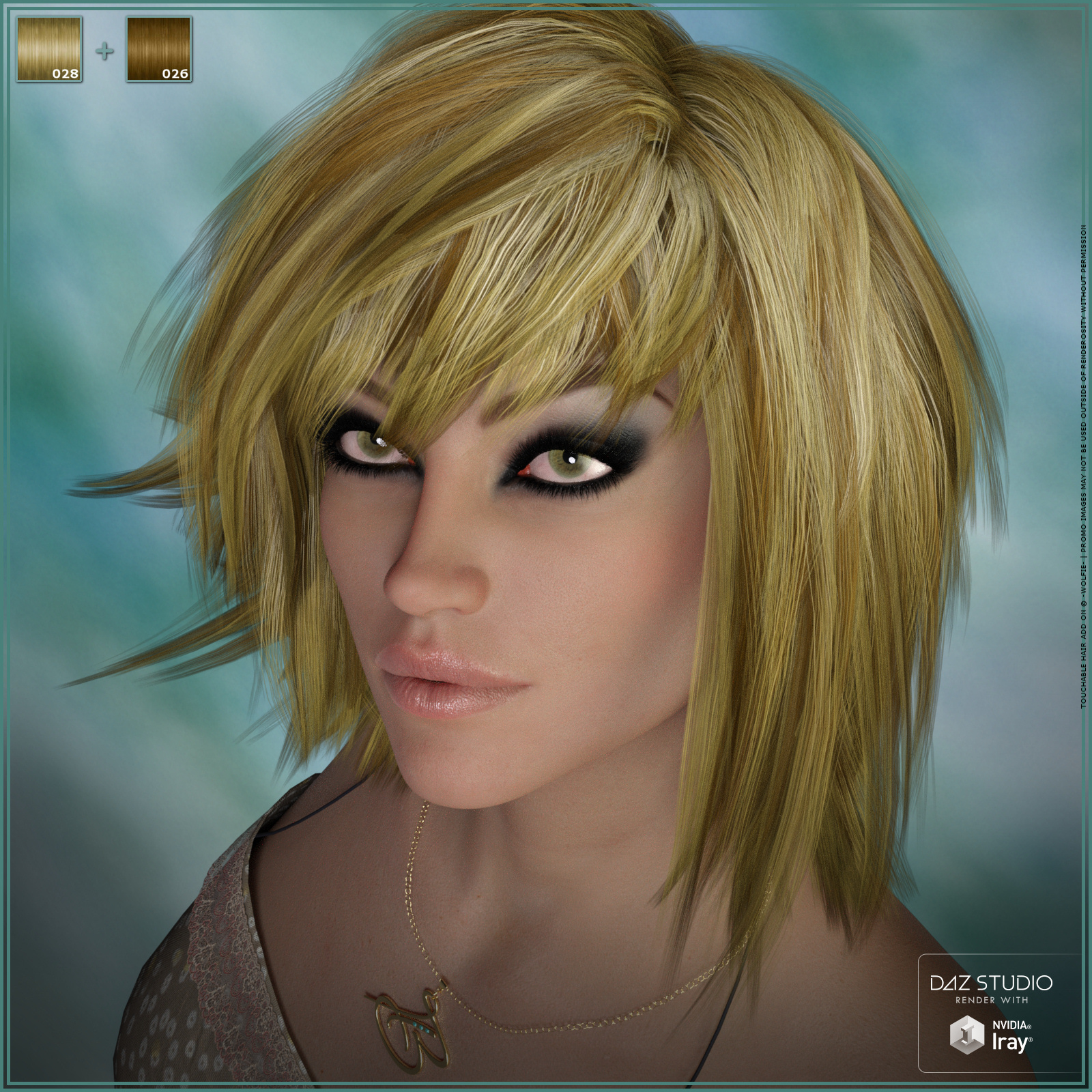 Touchable blair daz 3d